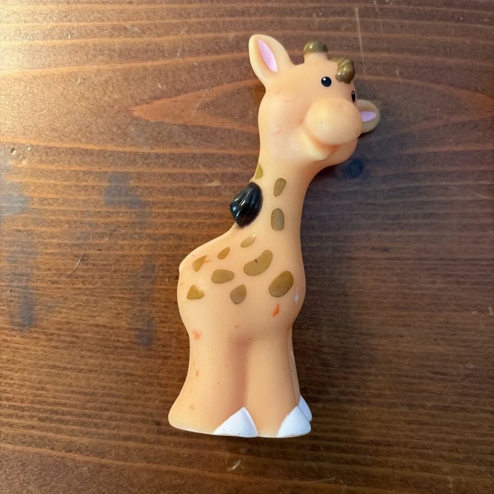 Fisher Price Little People Noahs Ark/ Zoo Bear Elephant Giraffe Tiger Lot of 5 - Picture 7 of 9